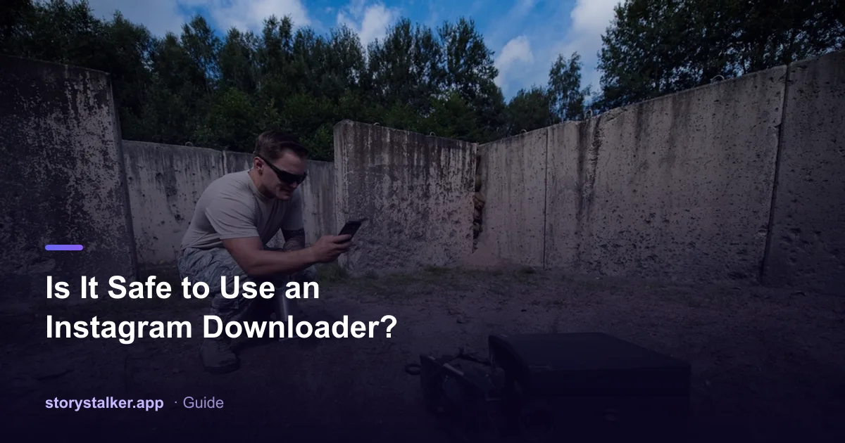 Is It Safe to Use an Instagram Downloader?